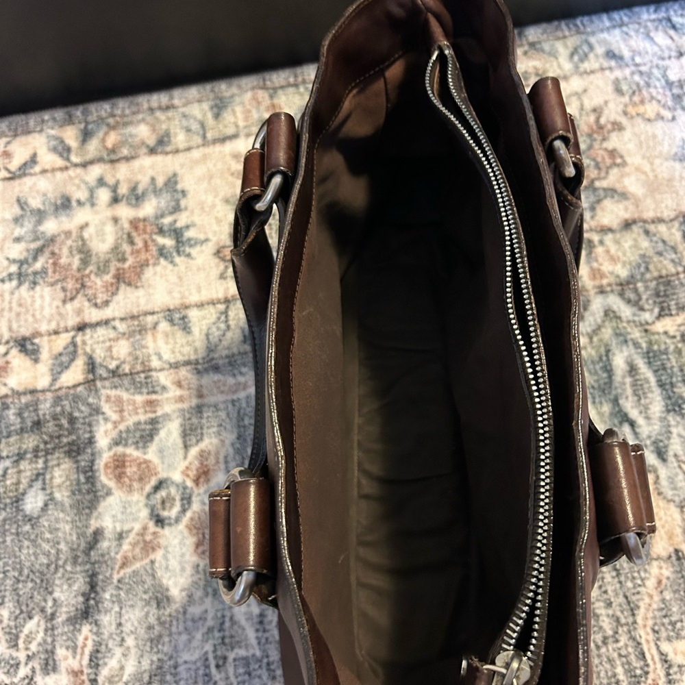 Celine Dark Brown Boogie Handbag